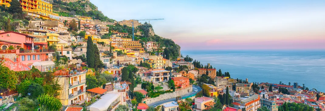 Driving in and around Taormina